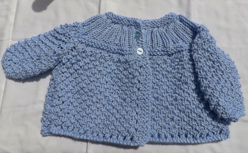 0-3 months Vintage is the new thing. Matinee Jacket