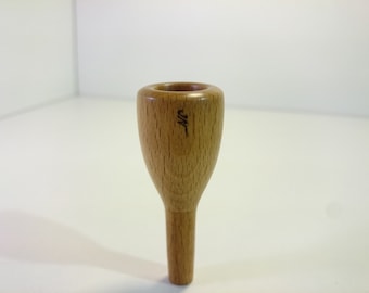 Flugelhorn mouthpiece 4B wood Jeunaturel