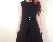 1950 39 s Little Black Dress Audrey Hepburn Dress Black a-line dress vintage cocktail dress vintage black dress 50 39 s black party dress