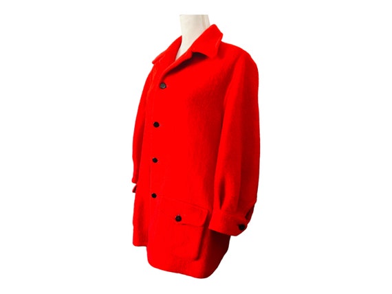 Vintage 1960s Hudsons Bay Point Blanket Wool Coat… - image 3