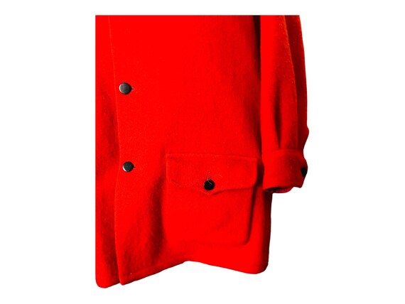 Vintage 1960s Hudsons Bay Point Blanket Wool Coat… - image 6