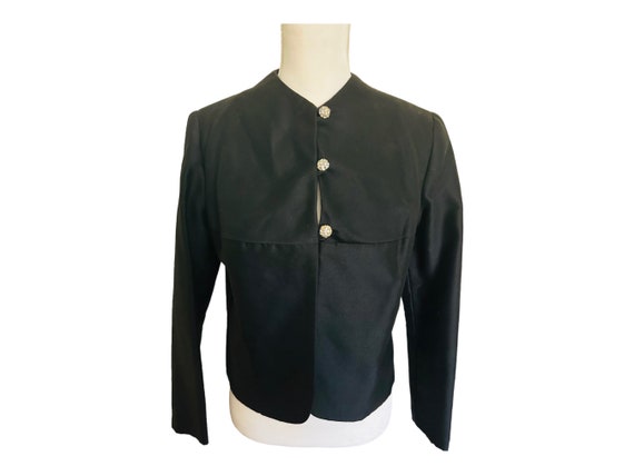 Vintage 60’s black Diamond Blazer/Craig black bla… - image 1