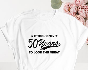 Rolig 50-årsdagströja: Det tog 50 år att se så här bra ut