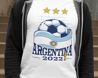 Maglietta dell'Argentina, campionessa mondiale di calcio.