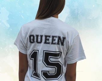Matching King & Queen T-Shirts For Couples – Cute Set For Him & Her - View #6