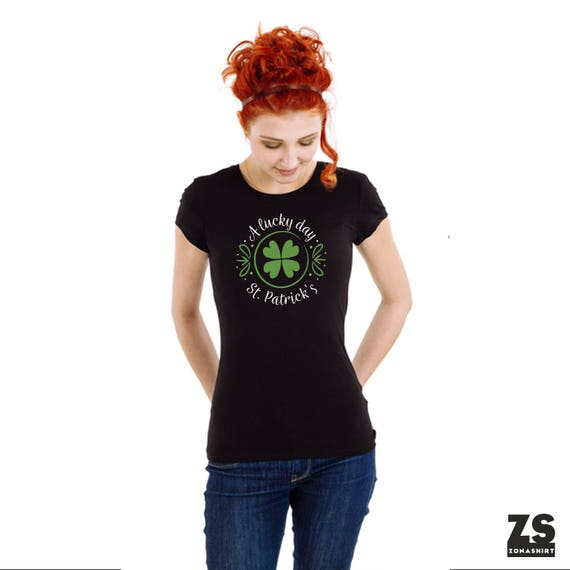 Lucky Shamrock St Patricks Day Irish Asm Graphic T-Shirt Lucky Shamrock St Patricks Day Irish Asm Graphic T-Shirt