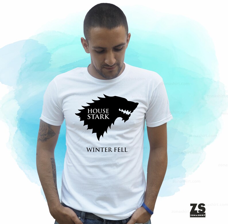 Game of Thrones House Stark Wolf T-Shirt
