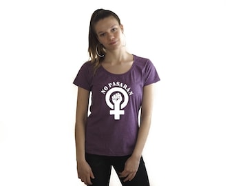 Camiseta Feminista: No Pasarán, Camiseta Marcha Mujer