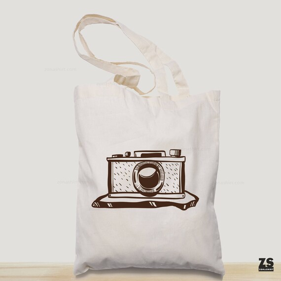 Sac fourre-tout design pour appareil photo peint à la main Sac fourre-tout design pour appareil photo peint à la main