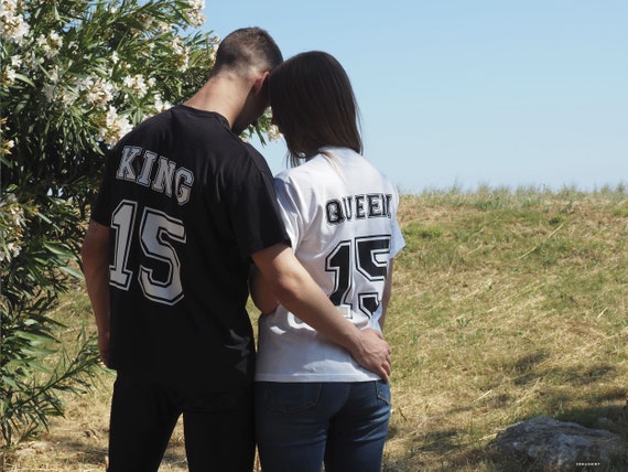 Camisetas de pareja camiseta de pareja king y queen camisas - Etsy México Camisetas de pareja camiseta de pareja king y queen camisas - Etsy México