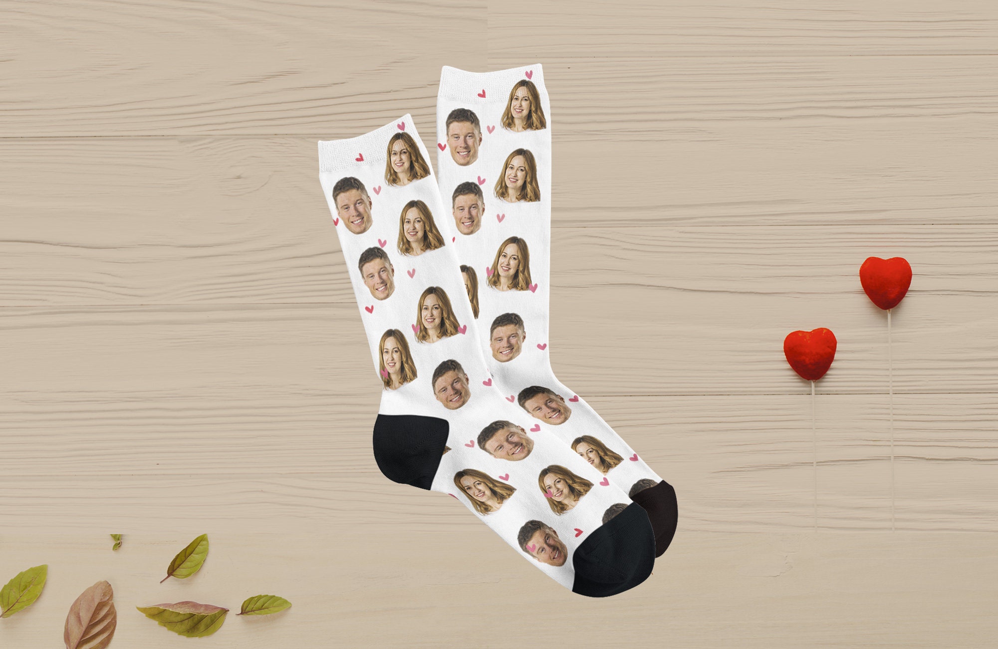  Artsadd Calcetines personalizados, con cambio de cara de  pareja, regalo para amante, hombres y mujeres, Multi 01 : Ropa, Zapatos y  Joyería