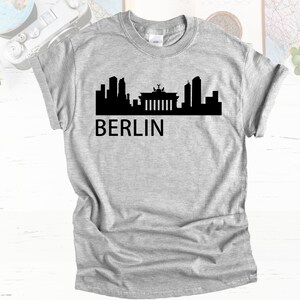 Berlin T-shirt, Berlin skyline shirt, Germany souvenir, Deutschland shirts