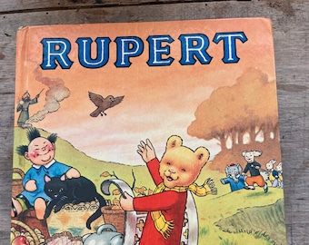 Merrythought Rupert Bear and Friends Plush - Limited Edition
