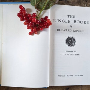 The jungle book, Rudyard Kipling, Stuart Tresilian,Mowgli, tiger tiger
