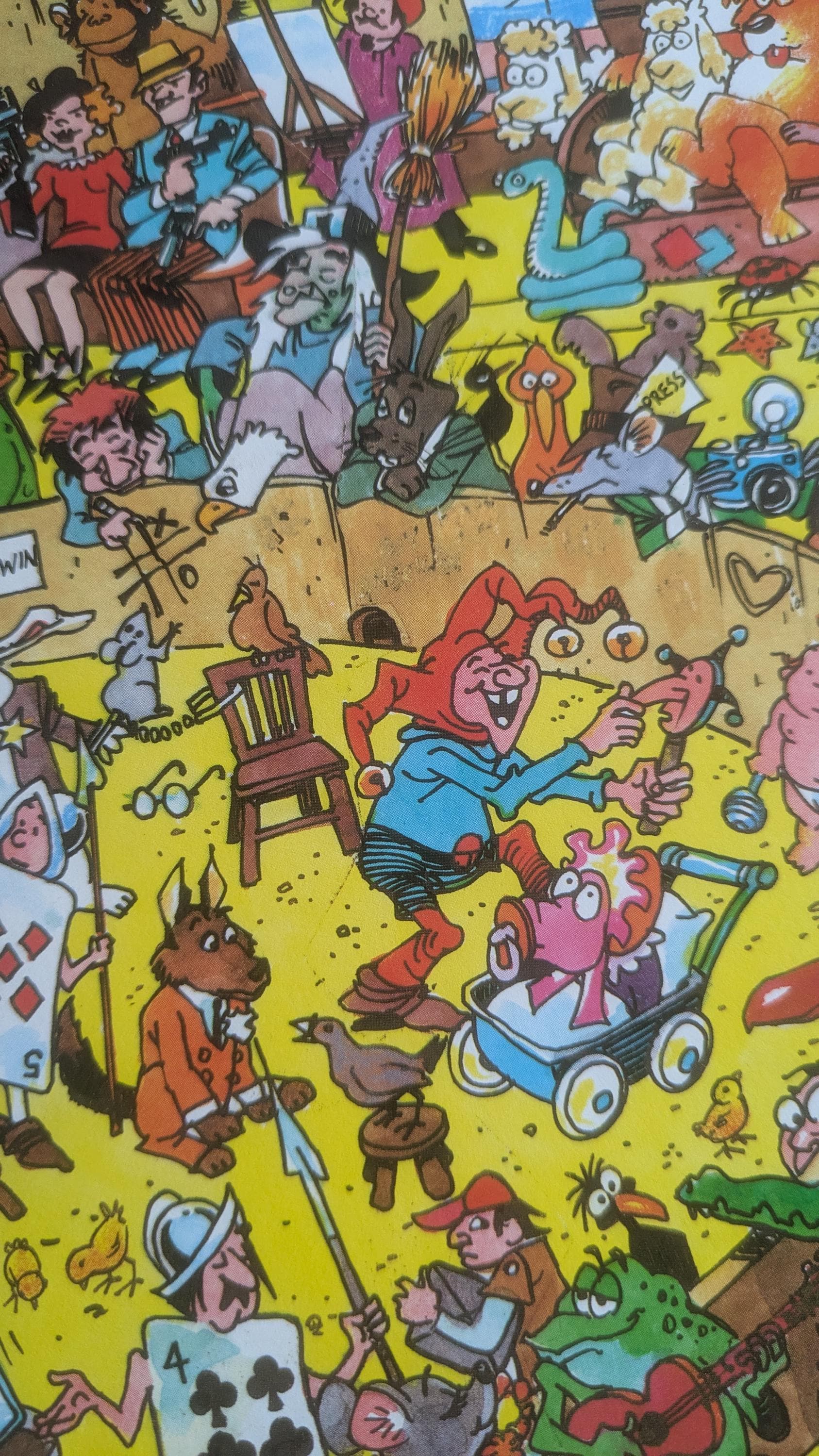Vintage 90s Alice in Wonderland Puzzle Book: Look and Find - Etsy