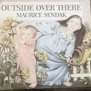 Draußen drüben, Maurice Sendak, 1980er Jahre Kinder Hardcover Bilderbuch, Maurice Sendak Illustrationen, gruseliges Kinderbuch