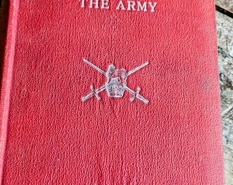 Armeebuch, Armeespiele, Vintage-Armeesport, Vintage-Armeebuch, Retro-Werbung, Vintage-Werbung, Armeegeschichte, Sportgeschichte
