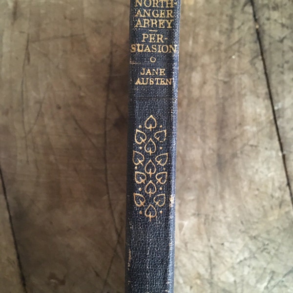 Jane Austen - Northanger Abbey - Persuasion - 1950s book - vintage Austen - gothic novel - english classic book