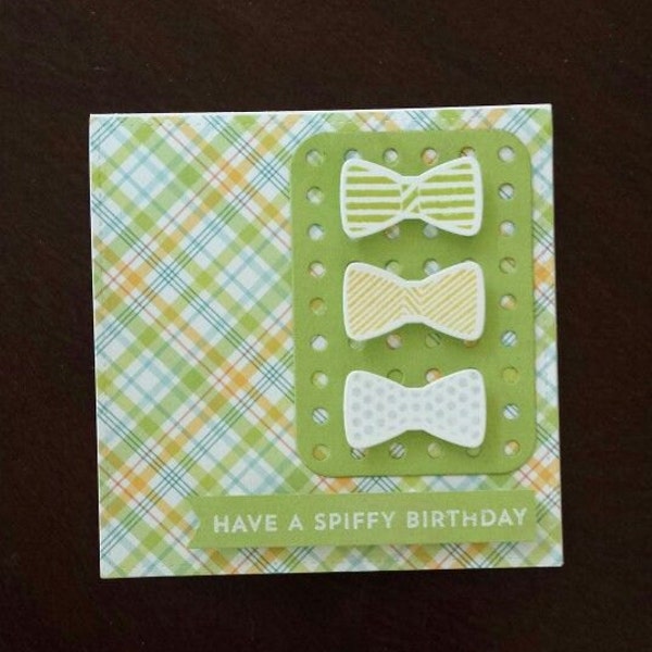 Spiffy Birthday Card