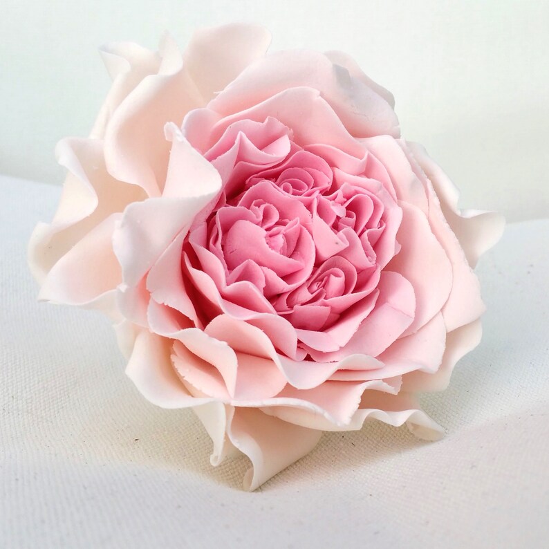 Large Sugar Rose Cake Topper David Austins image 1