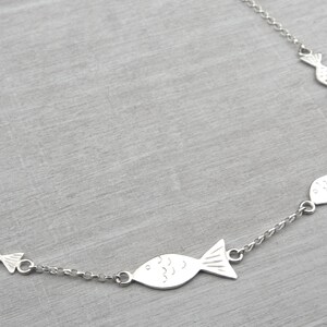 Selkie Fish Collection, Fish Jewellery set, Fish Jewelry, bangle, necklace, studs, earrings, bracelet, fishes, sea life, aquatic, sea image 5