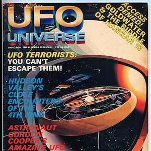 UFO Universe Vol. 1 No. 3 (November 1988) edited by Timothy Green Beckley ufology paranormal alien extraterrestrial