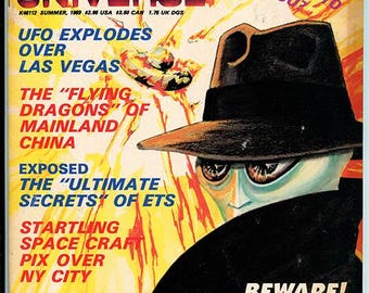 UFO Universe Vol. 1 No. 6 (Summer 1989) edited by Timothy Green Beckley ufology paranormal