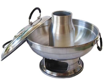 Thai Soup Bowl Hot Pot Thai Aluminium Shrimp Tom Yum Kung  Bowl Fire Serving 20 cm Utensil Soup Kitchen Food