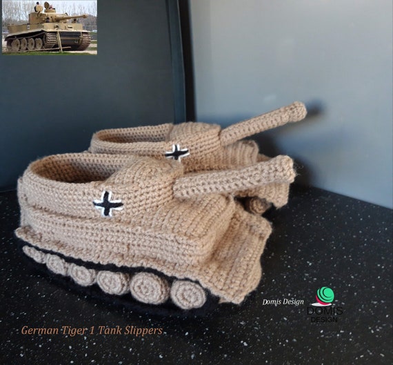 tiger tank slippers