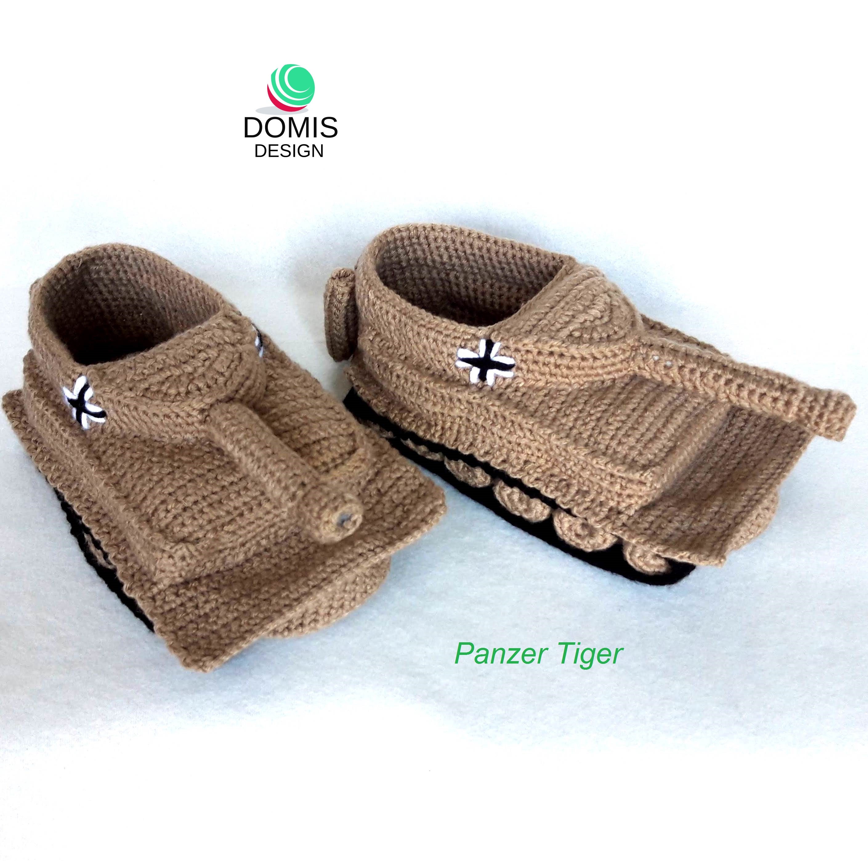 Tank Slippers / German Tiger in in Beige Color / Gift for - Etsy