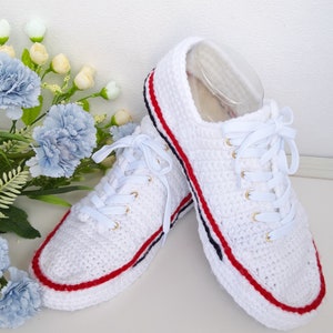 Slippers in the style of tennis shoes, gift for him, for a man, for a boyfriend, for a teenager