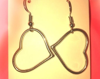 Rotating Heart Earrings