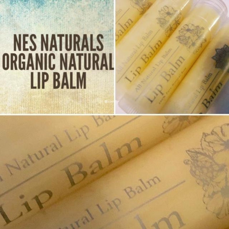 Organic Natural Lip Balm Tubes image 2