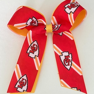 Kansas City Chiefs Hair Bow Chiefs Hair Bow