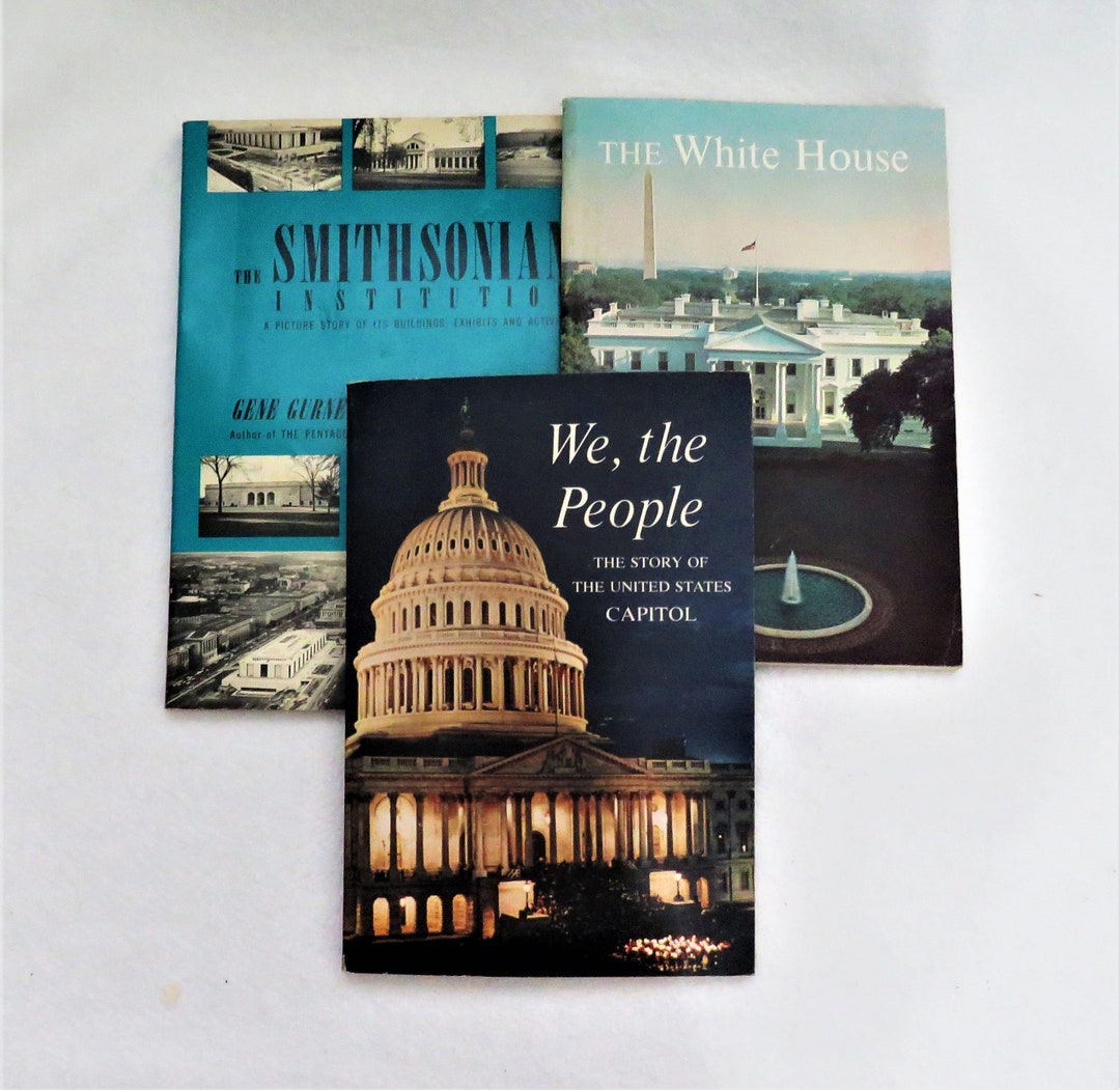 3 Washington DC Guidebooks: We the People About the US Capitol 1964 ...