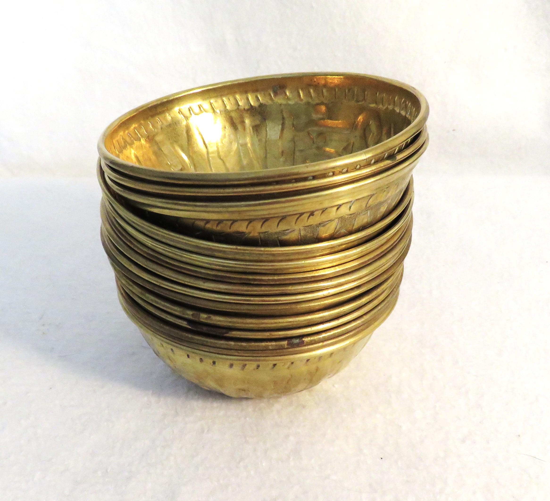 Persian Brass Bowl - Etsy
