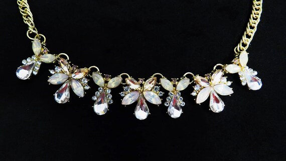 Stella & Ruby Statement Crystal Necklace 16"-19" … - image 5