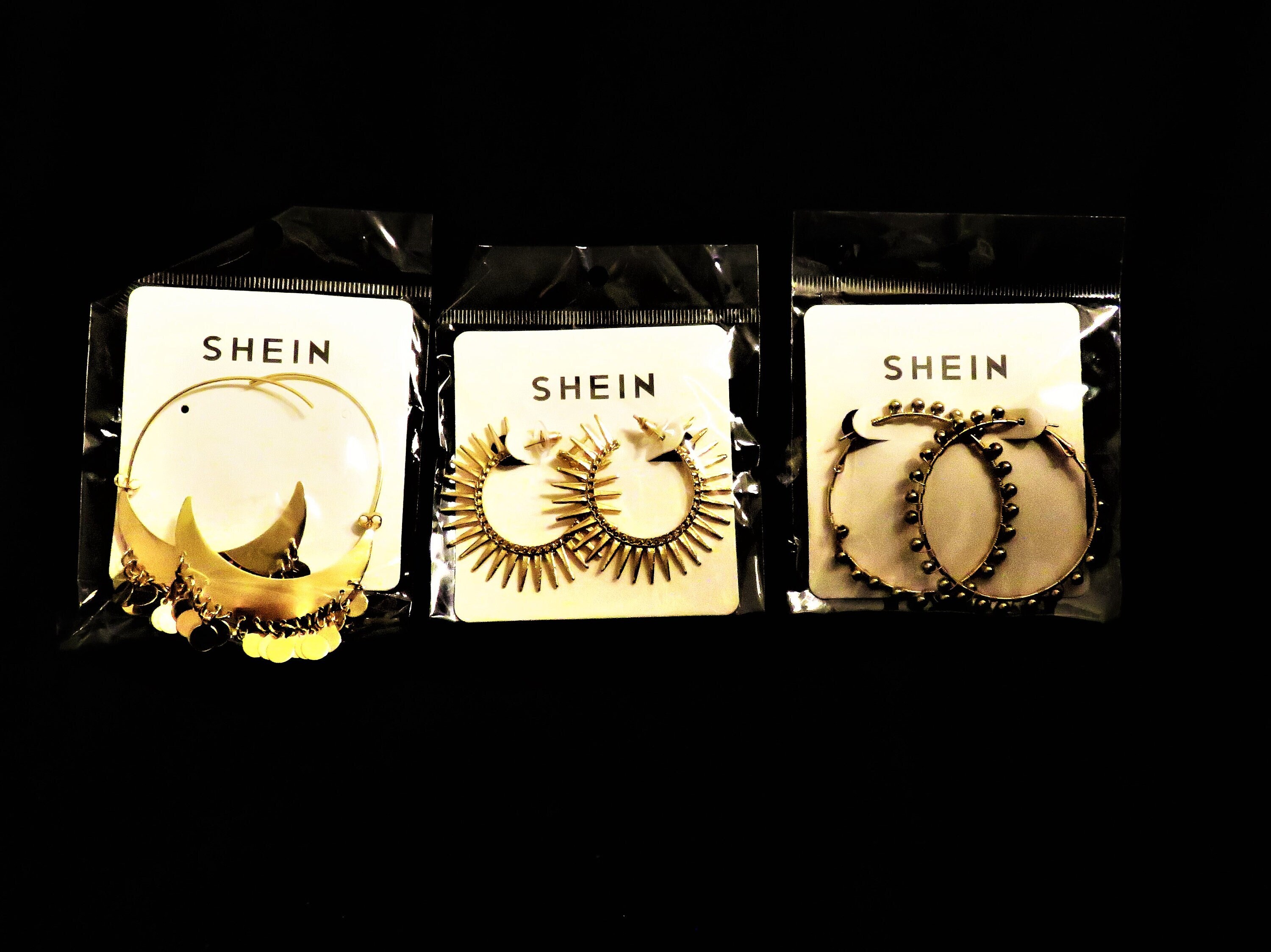 Shein gold hoops deals
