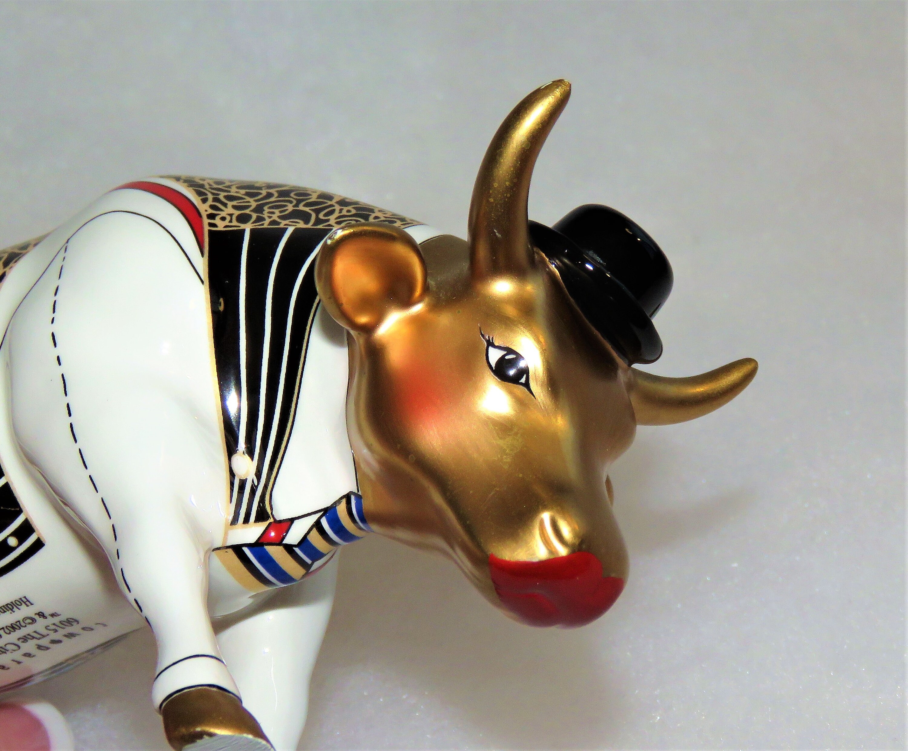 RARE Cow Parade Figurine The City Cow 6015 Etsy