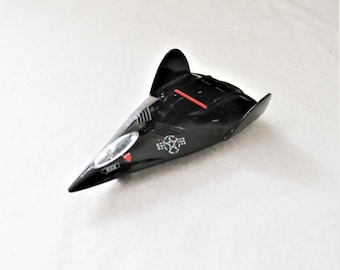 Vintage A215 Stealth Fighter Jet Plane Zee Toys Dyna Flites Black  (1982) by Zylmex Stealth Jet Fighter for Collectors of Diecast Airplanes