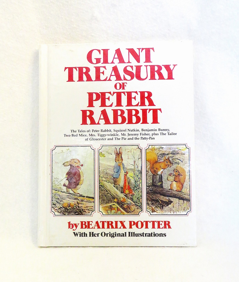 Giant Treasury of Peter Rabbit EIGHT Beloved Stories by Potter Benjamin ...