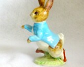 Beatrix Potter Figurine Peter Rabbit  BP2a Excellent Condition Mid to Late 1950s