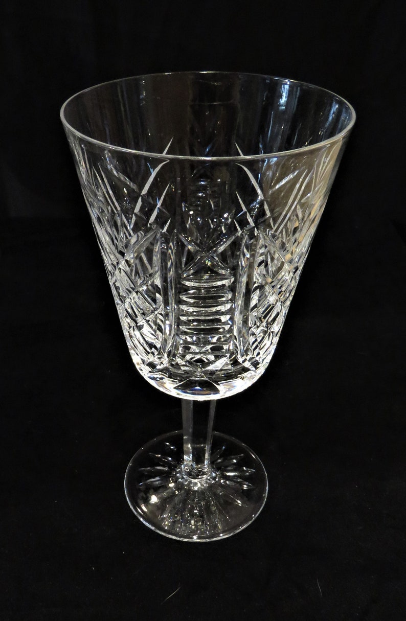 Waterford 5 1/8 SHERRY GLASSES Clare Pattern Cut Glass Etsy
