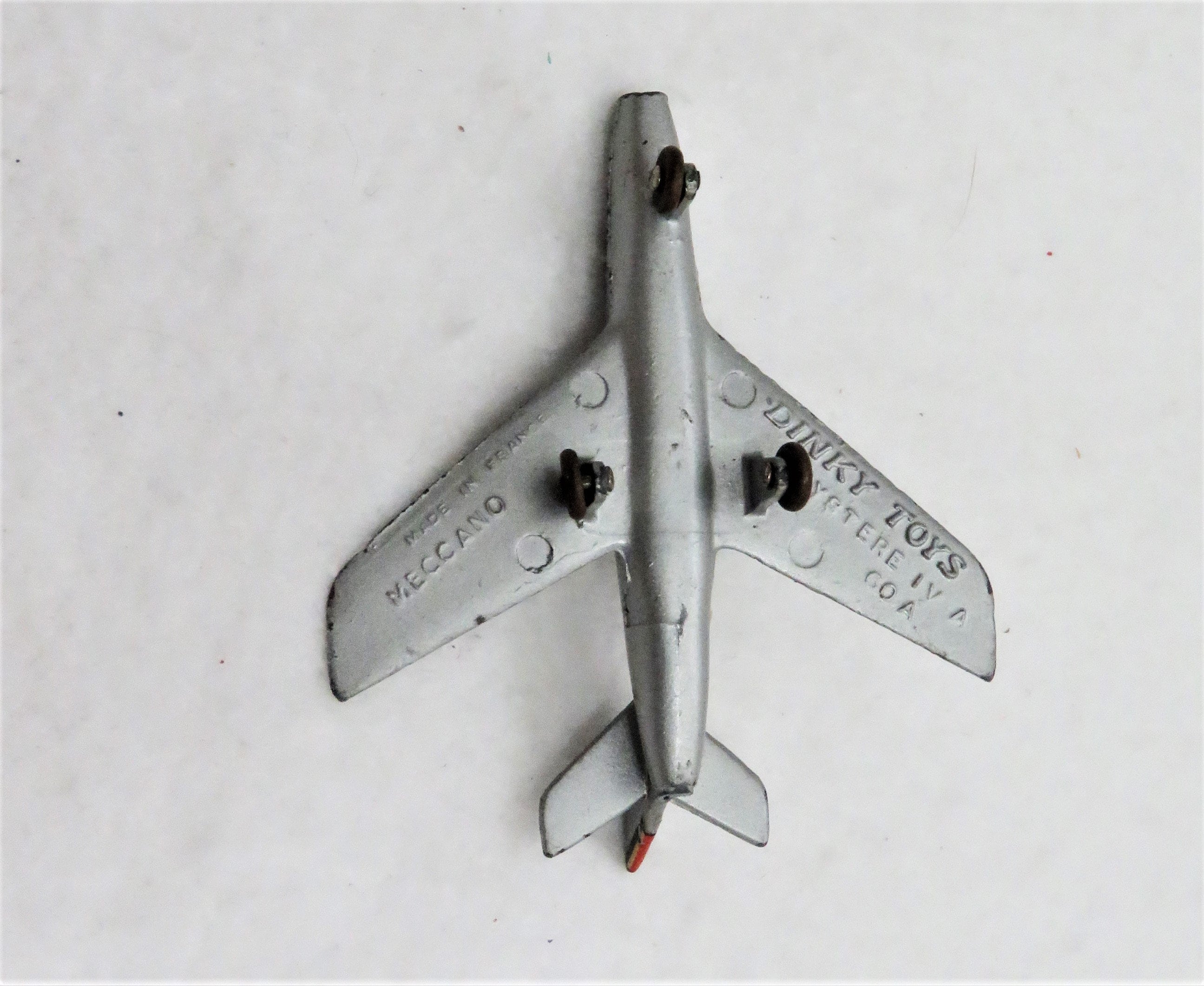 Dinky Toys Avions 60A Mystère IV Et 60E Vickers Viscount - Miniatures Métal 1/43
