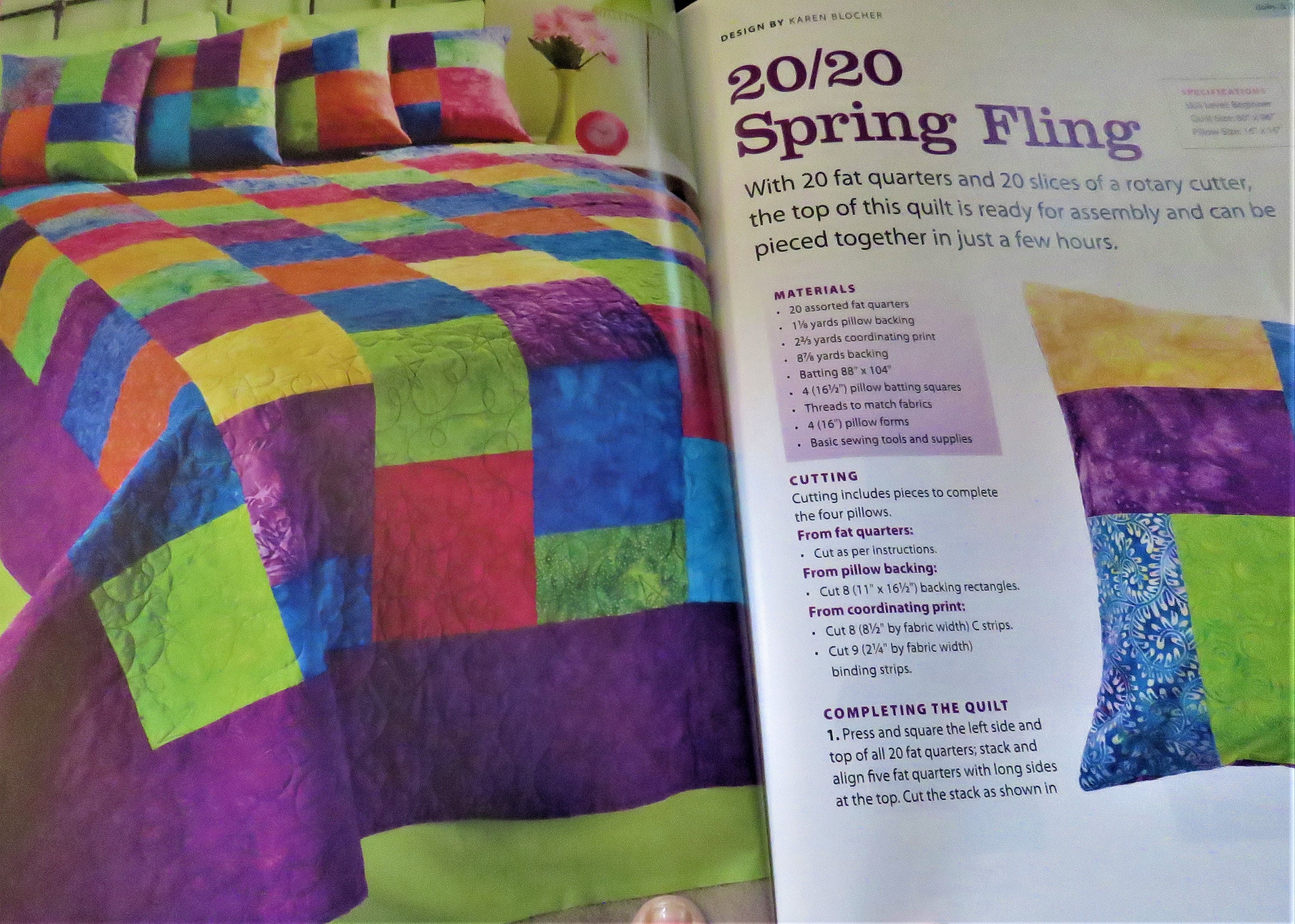 Quilter's World Quick and Easy Quilts Spring 2013 More Than 28 Kitchen