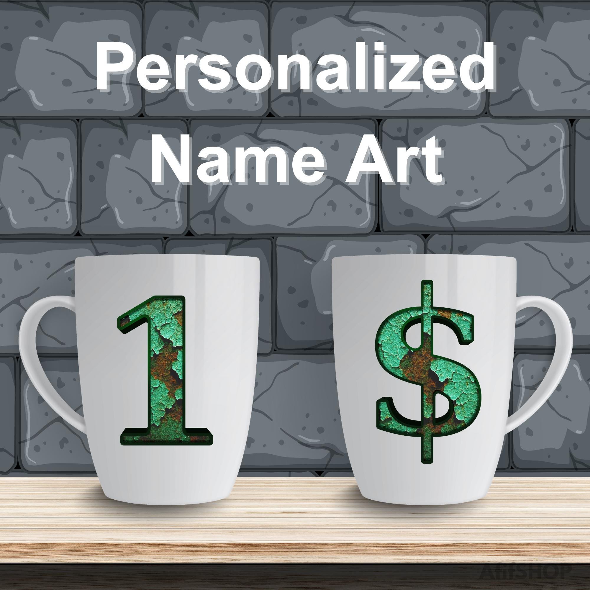 Patena Lettering Patina Rust Metal Alphabet PNG Letters A–Z 0–9 L Aged Copper Texture L ...