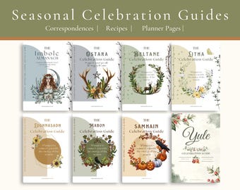 Wheel of The Year Celebration Guide Bundle