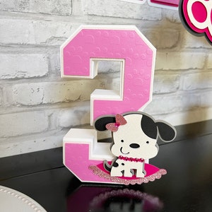 3D Letter Puppy Birthday /3D letters Birthday/Puppy Birthday Party/Dog 3D Letters/Puppy 3D Letters/Puppy Party/Kid's Birthday Party