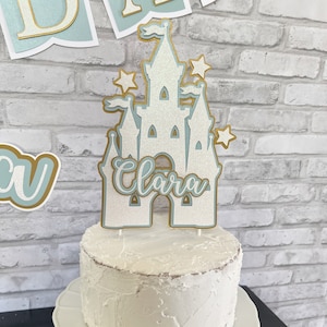 Castle Cake Topper/Princess Cake Topper/Princess Cake Decor/Cake Topper Birthday/Birthday Cake Topper/Birthday Cake Decor/Castle Cake