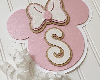 Minnie Personalized Birthday Banner in Pink|Minnie Birthday Party|Minnie Birthday|Minnie Party|Minnie Party Decor|1st Birthday decor